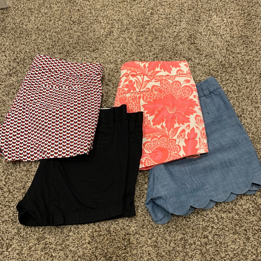 Bundle of J. Crew size 10 women’s shorts - VGUC